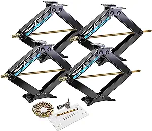 Comprehensive Review: LIBRA Set of 4 9K lb Heavy Duty 24" RV Trailer Camper Stabilizer Leveling Scissor Jacks