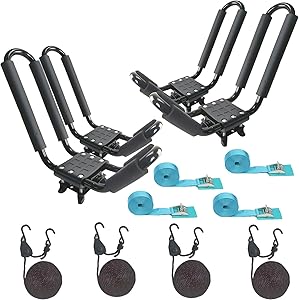 In-Depth Review: 2 Pairs Heavy Duty Kayak Rack – Your Ultimate Guide to Safe and Easy Kayak Transport In-Depth Review: 2 Pairs Heavy Duty Kayak Rack - Your Ultimate Guide to Safe and Easy Kayak Transport
