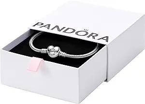 In-Depth Review: Pandora Moments Heart Clasp Snake Chain Bracelet - Perfect Gift for Her